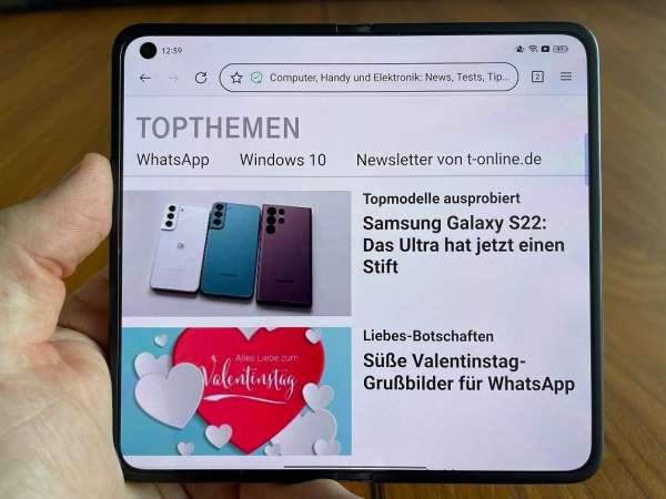 OPPO Find N: Das chinesische Falthandy im Test OPPO Find N: Das chinesische Falthandy im Test