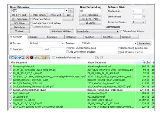 mehrfach umbenennung mehrfach umbenennung