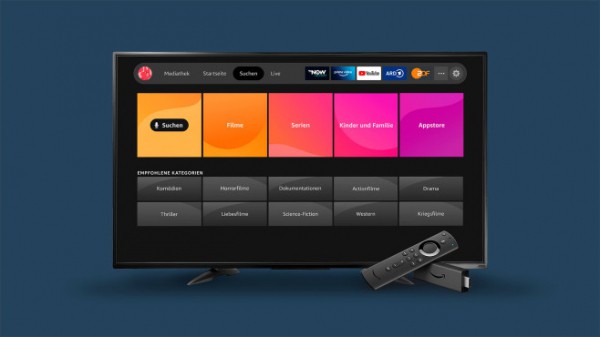 Amazon Fire TV: Die neue Benutzeroberfläche ausprobiert Amazon Fire TV: Die neue Benutzeroberfläche ausprobiert