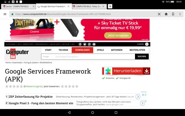 Google Play Store auf Amazon-Fire-Tablet installieren: Schritt für Schritt Google Play Store auf Amazon-Fire-Tablet installieren: Schritt für Schritt
