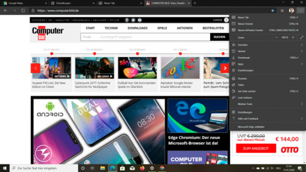 Edge Chromium: Microsofts neuer Browser im Überblick Edge Chromium: Microsofts neuer Browser im Überblick
