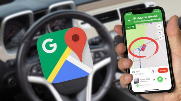 Verstecktes Feature in Google Maps: So aktivieren Sie das Auto-Symbol Verstecktes Feature in Google Maps: So aktivieren Sie das Auto-Symbol