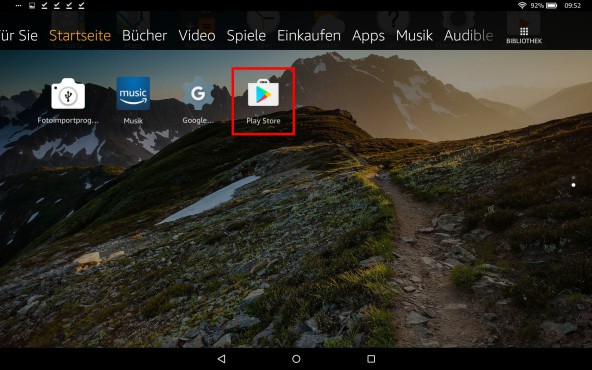 Google Play Store auf Amazon-Fire-Tablet installieren: Schritt für Schritt Google Play Store auf Amazon-Fire-Tablet installieren: Schritt für Schritt
