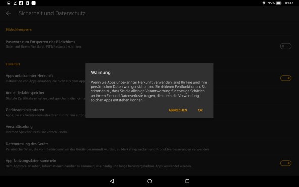 Google Play Store auf Amazon-Fire-Tablet installieren: Schritt für Schritt Google Play Store auf Amazon-Fire-Tablet installieren: Schritt für Schritt