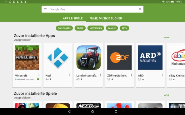 Google Play Store auf Amazon-Fire-Tablet installieren: Schritt für Schritt Google Play Store auf Amazon-Fire-Tablet installieren: Schritt für Schritt