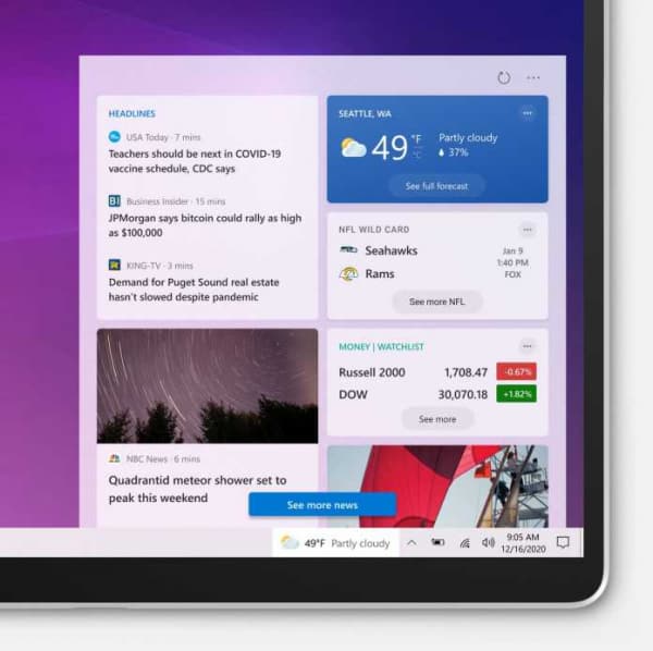 Wie Google Discover: Windows 10 empfiehlt Nachrichten uff dem Desktop
   
    Wie Google Discover: Windows 10 empfiehlt Nachrichten uff dem Desktop