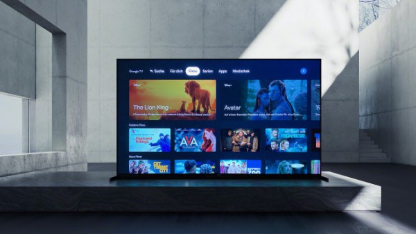 Neue Sony-Fernseher mit Google TV und feiner Netflix-Konkurrenz Neue Sony-Fernseher mit Google TV und feiner Netflix-Konkurrenz