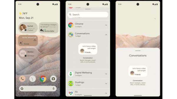 Android 12: Screenshots zeigen neues Design Android 12: Screenshots zeigen neues Design