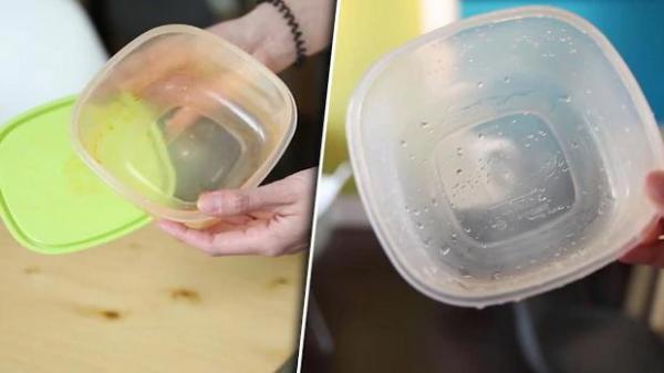 Nicht wegwerfen! Mit diesem Trick wird verfärbte Tupperware wieder sauber Nicht wegwerfen! Mit diesem Trick wird verfärbte Tupperware wieder sauber