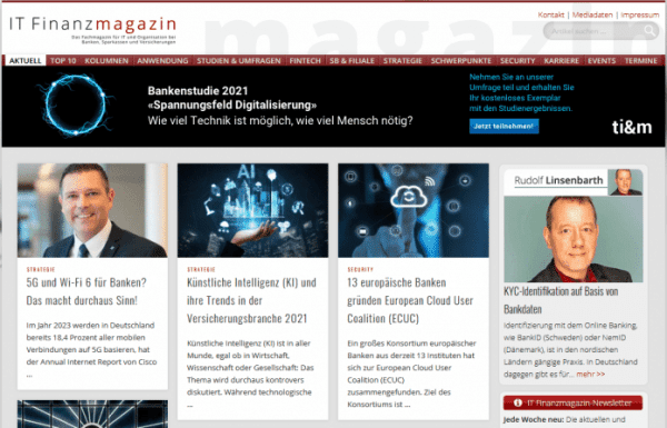 Web-Tipps: Sozialpolitik, Finanz-IT, Lernen
   
    Web-Tipps: Sozialpolitik, Finanz-IT, Lernen