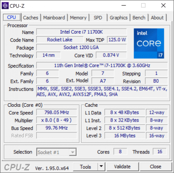 Frühstart für "Rocket Lake": Erste Benchmarks des Core i7-11700K
   
    Frühstart für "Rocket Lake": Erste Benchmarks des Core i7-11700K