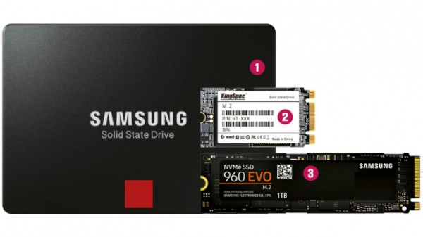 SSD-Test: 2,5-Zoll-Modelle mit 1 Terabyte Speicher SSD-Test: 2,5-Zoll-Modelle mit 1 Terabyte Speicher