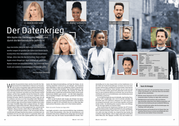 
    Mac & i Heft 2/2021 jetzt im Handel
  