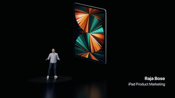 Schneller und kontraststärker: iPad Pro mit M1, Thunderbolt und Mini-LED-Display   Schneller und kontraststärker: iPad Pro mit M1, Thunderbolt und Mini-LED-Display