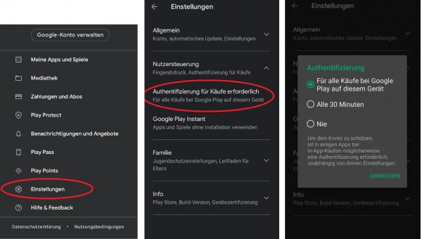 So verhindern Sie ungewollte In-App-Käufe