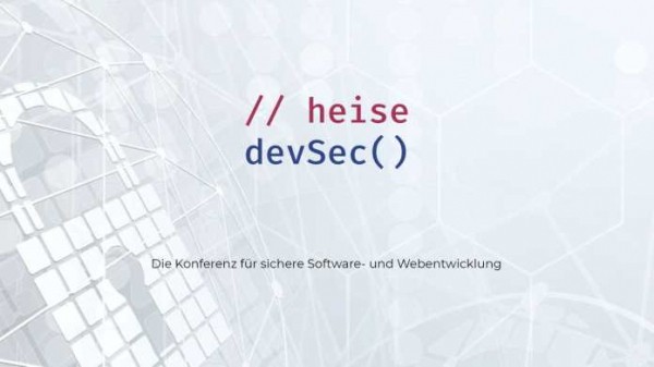 
    heise devSec: Thementage zu DevSecOps und Web Application Security jetzt buchen
  