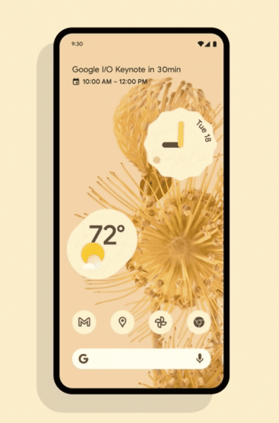 Android 12: Erstes Optik-Update seit sieben Jahren   Android 12: Erstes Optik-Update seit sieben Jahren