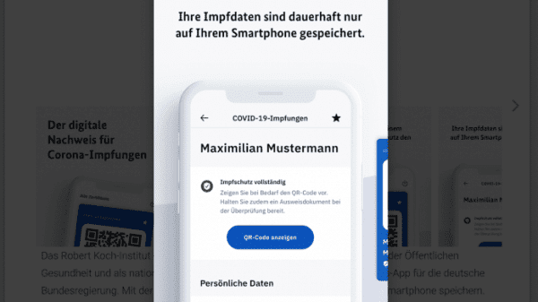 Digitaler Impfnachweis lässt sich auch in Luca-App eintragen
   
    Digitaler Impfnachweis lässt sich auch in Luca-App eintragen
