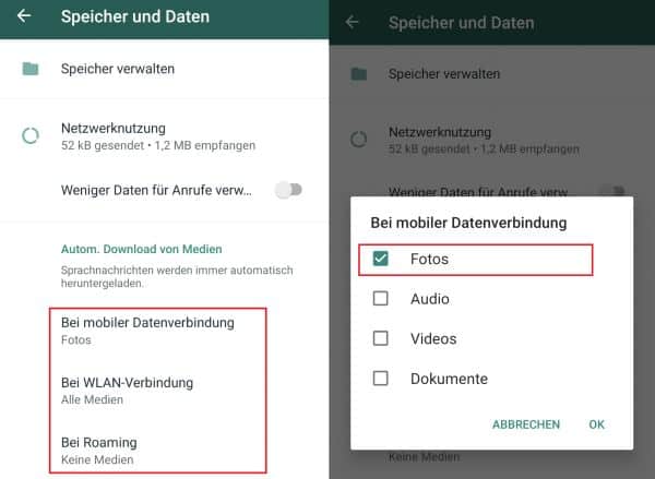 WhatsApp: So verhindern Sie das automatische Speichern von Bildern! WhatsApp: So verhindern Sie das automatische Speichern von Bildern!