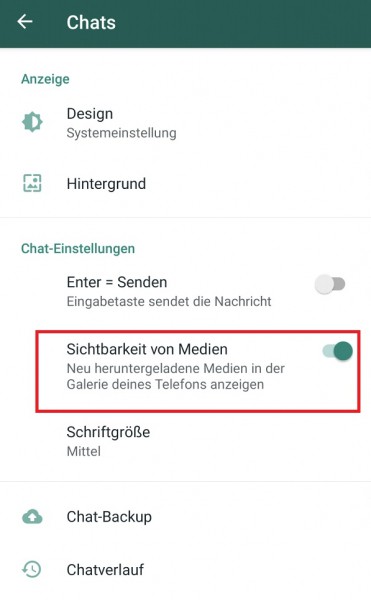 WhatsApp-Bilder nicht automatisch speichern | Anleitung WhatsApp-Bilder nicht automatisch speichern | Anleitung