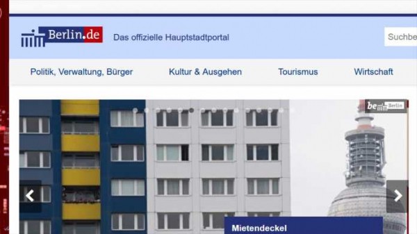 Berlin betreibt Serviceportal "berlin.de" jetzt in Eigenregie
   
    Berlin betreibt Serviceportal "berlin.de" jetzt in Eigenregie
