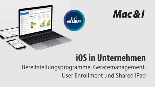 Wie man iOS richtig im Unternehmen nutzt: Unser Live-Webinar zeigt es
   
    Wie man iOS richtig im Unternehmen nutzt: Unser Live-Webinar zeigt es