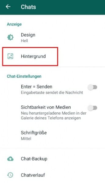 WhatsApp-Hintergrund ändern: So geht's ganz leicht WhatsApp-Hintergrund ändern: So geht's ganz leicht